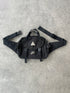 nike acg 1990s crossbody technical utility bag in black, front view