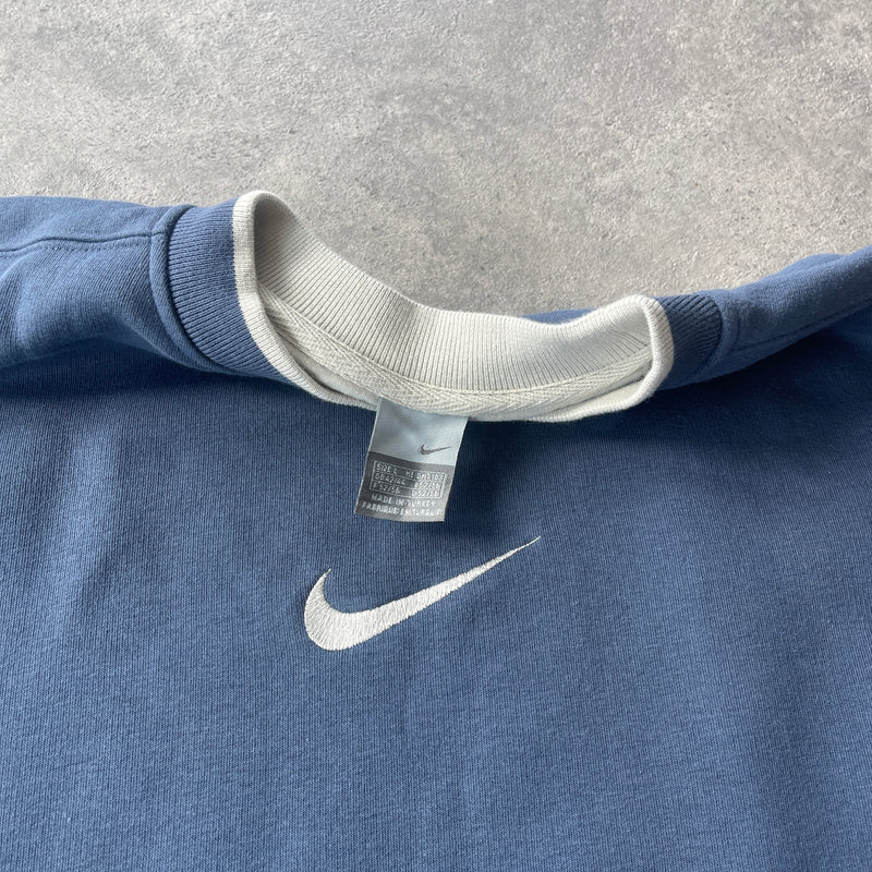 Nike 2000s heavyweight embroidered sweatshirt (L)