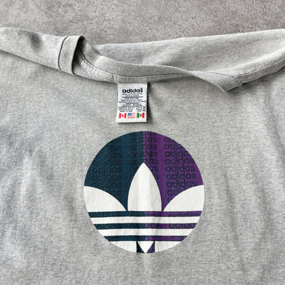 Adidas 1990s heavyweght graphic t-shirt (L)