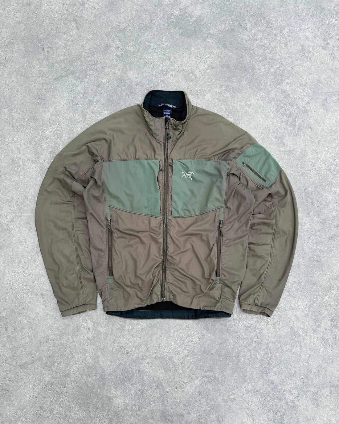 arc’teryx 2000s gamma mx polartec technical soft shell jacket (l)