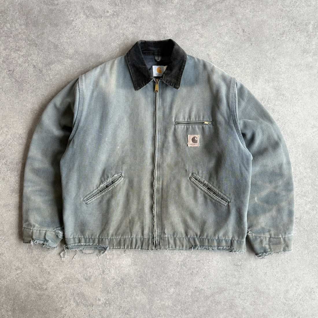 Carhartt RARE 1997 heavyweight distressed Detroit jacket (XL)