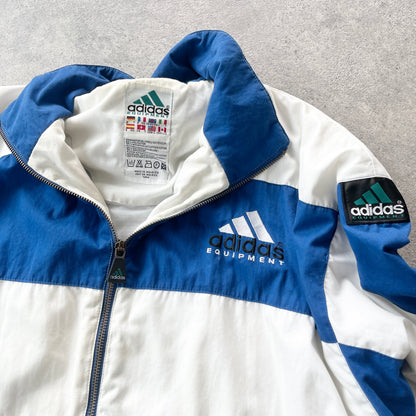 Adidas Equipment 1990s lightweight embroidered track jacket (L)