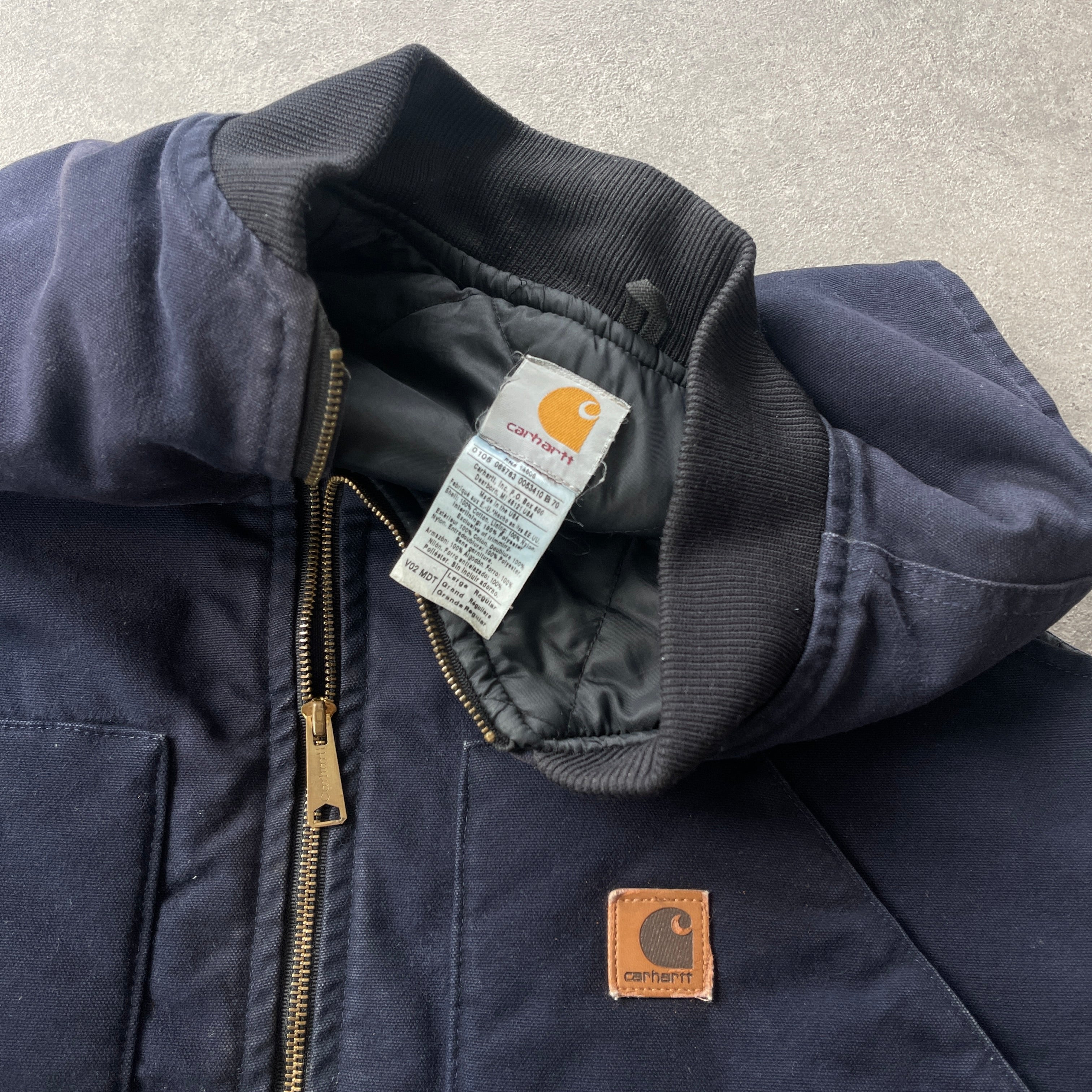 Carhartt 2005 heavyweight quilted vest jacket (L)