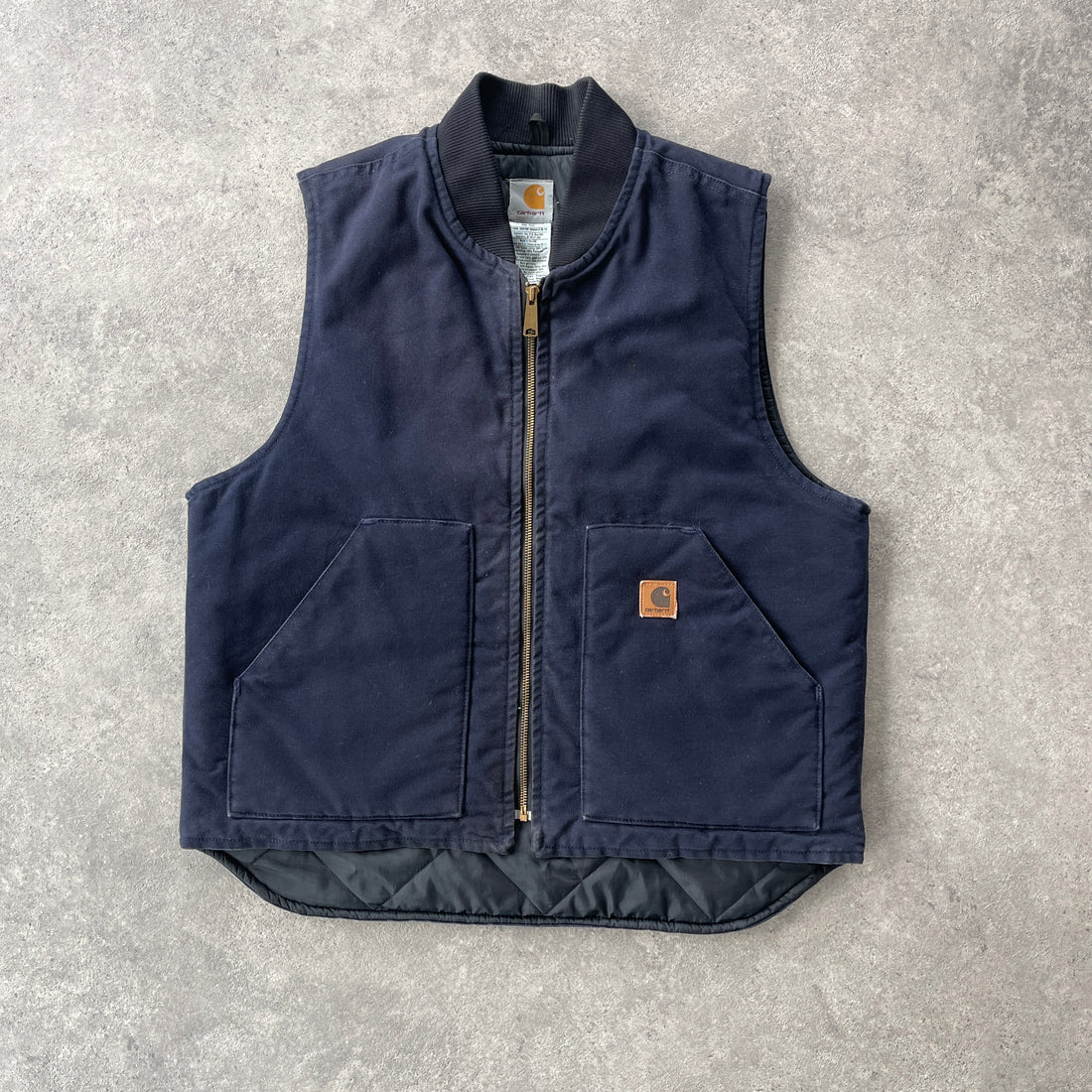 Carhartt 2005 heavyweight quilted vest jacket (L)