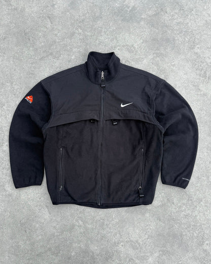 nike acg 1998 polartec heavyweight fleece jacket (l)