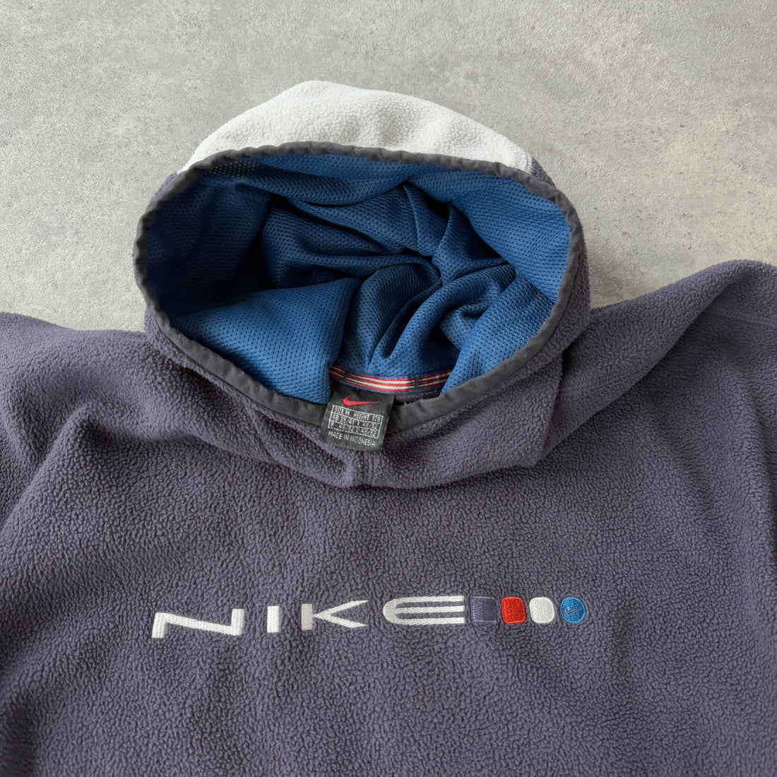 Nike RARE 1999 balaclava spellout fleece hoodie (M)