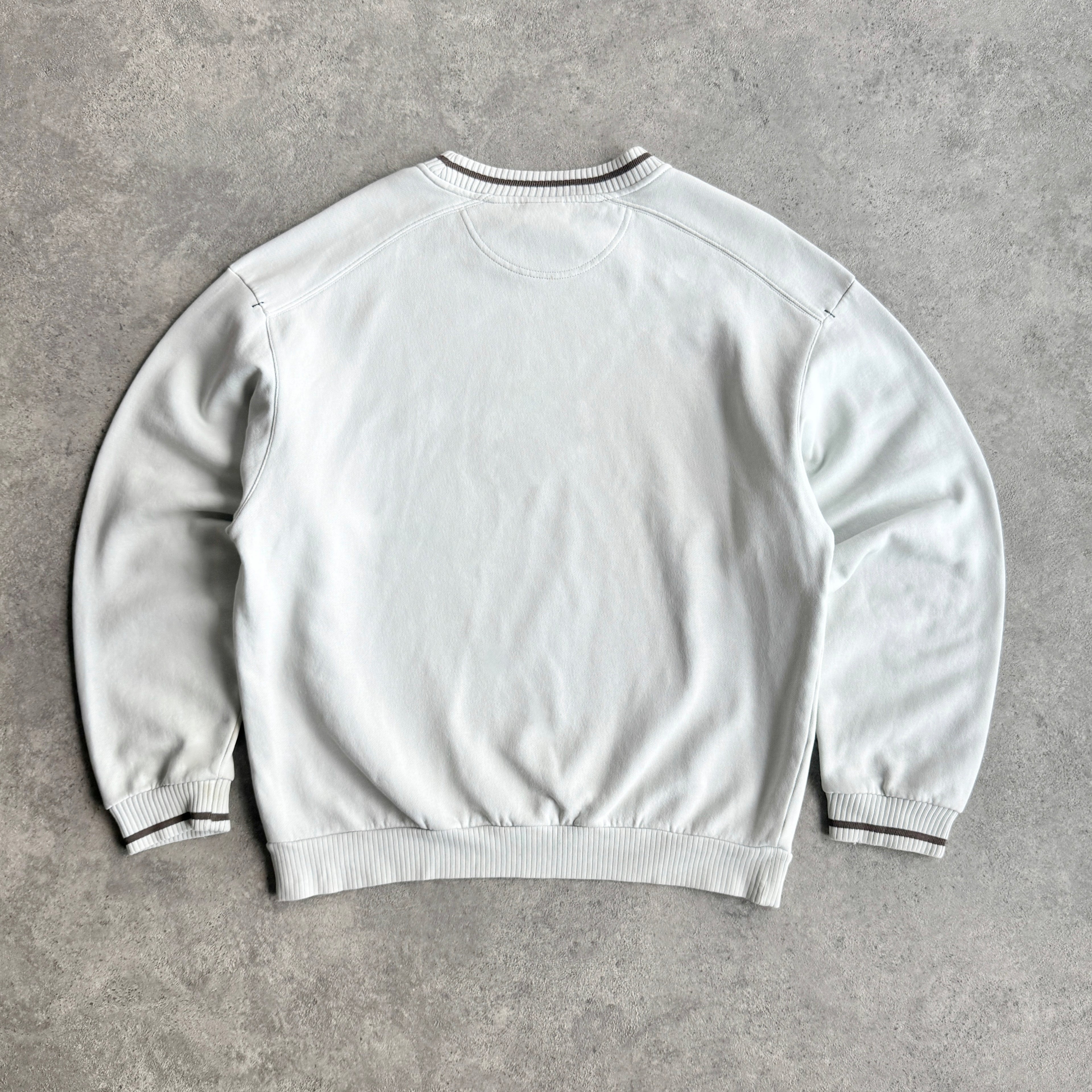 Nike RARE 1990s heavyweight embroidered sweatshirt (M)