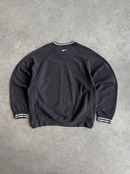 nike 1990s heavyweight embroidered sweatshirt, chest swoosh detail