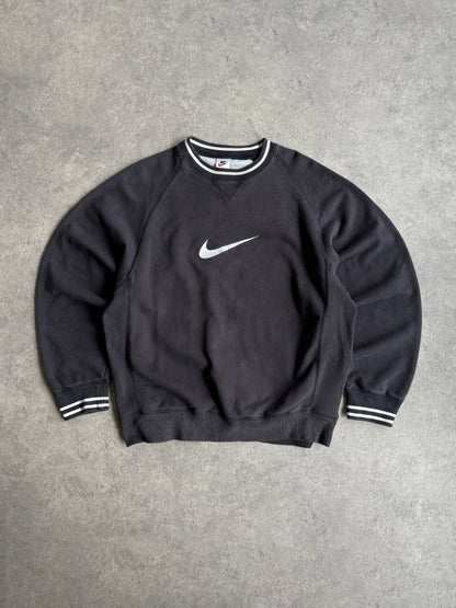nike 1990s heavyweight embroidered sweatshirt (m)