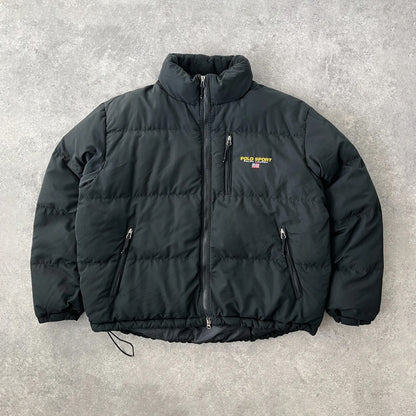 Polo Sport Ralph Lauren RARE 1990s fleece lined down filled puffer jacket (M)