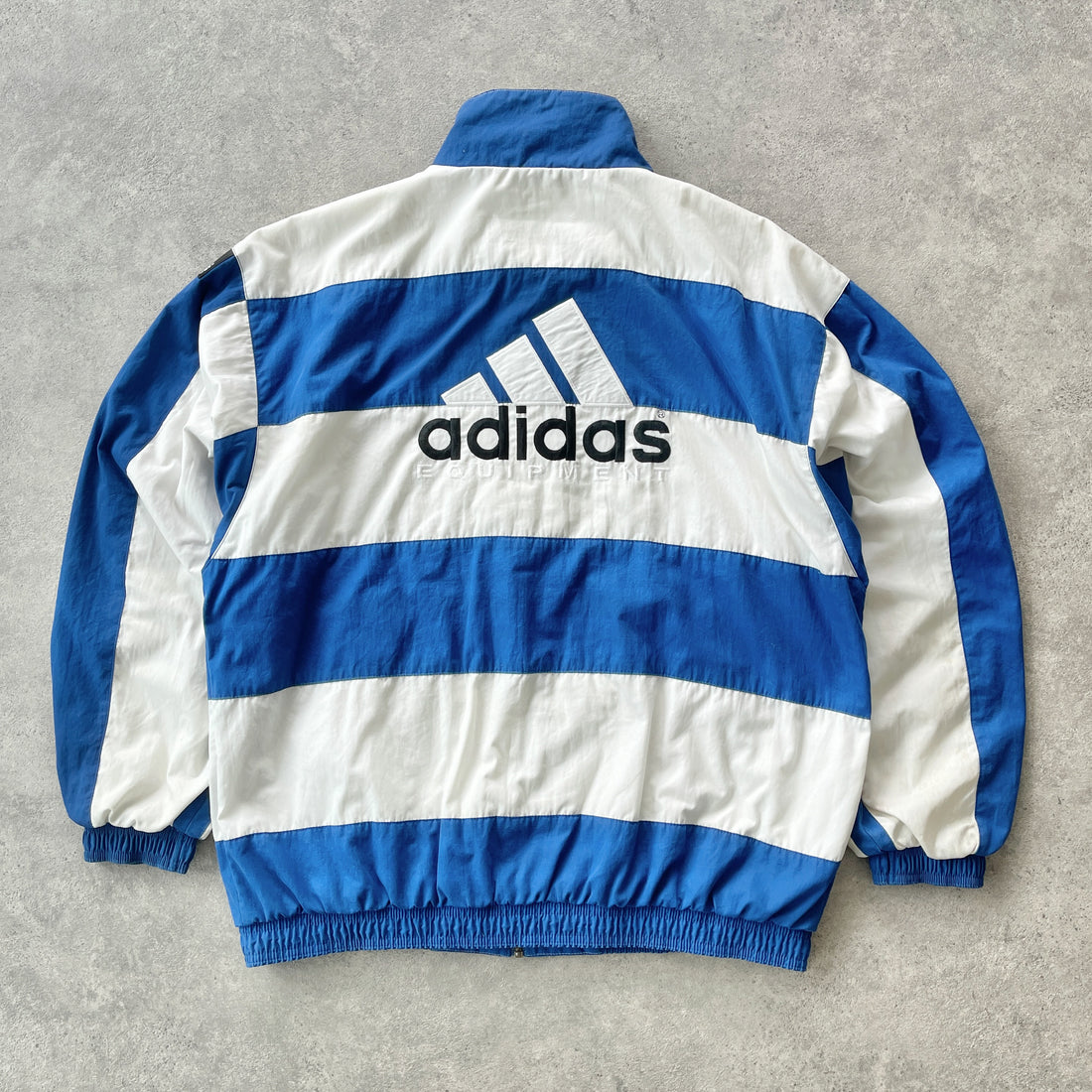 Adidas Equipment 1990s lightweight embroidered track jacket (L)