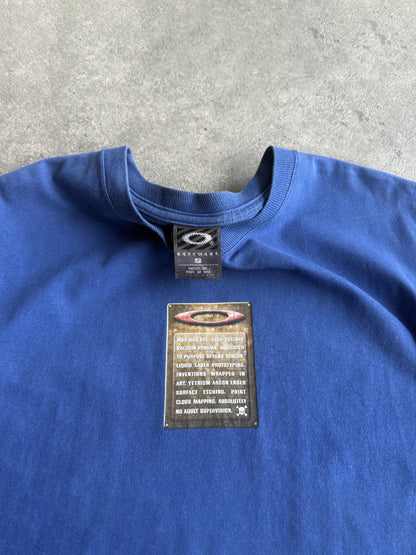 oakley software 2000s heavyweight graphic t-shirt, graphic print detail