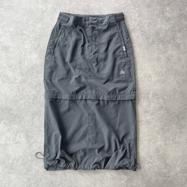 Nike ACG 2002 convertible technical cargo maxi skirt (S)