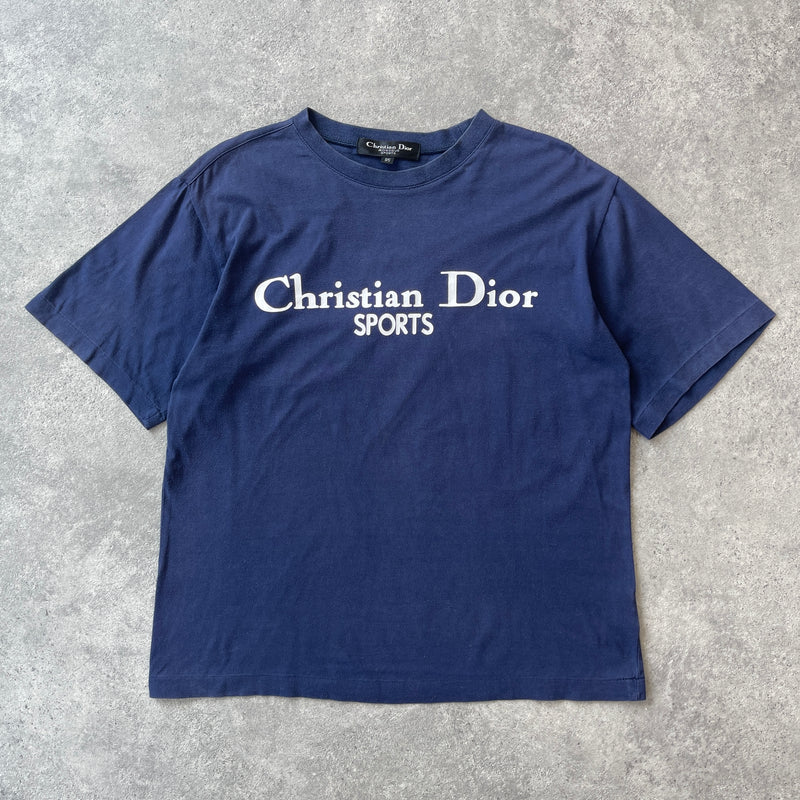 Dior Sports 1990s heavyweight spellout t-shirt (S)