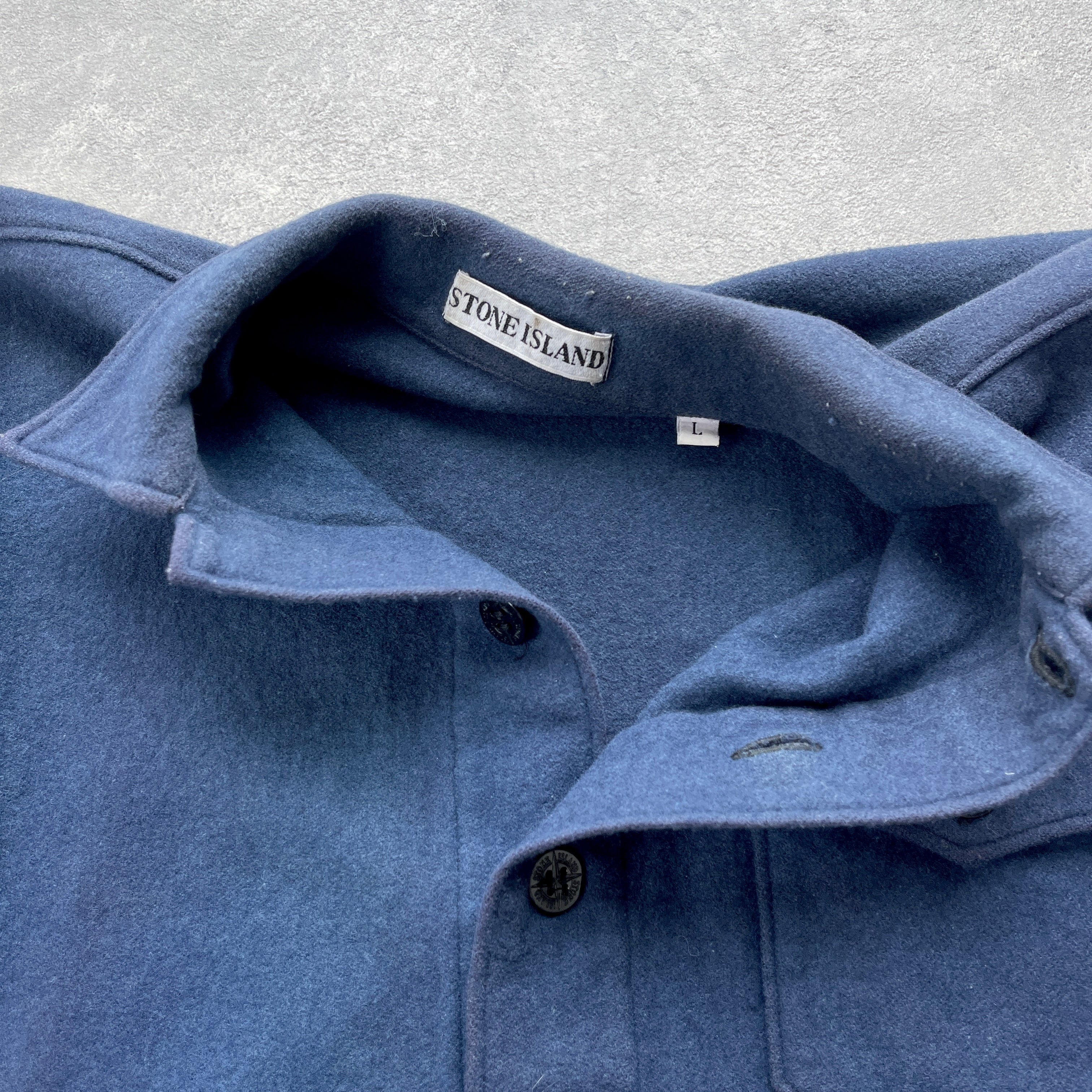 Stone Island RARE 1990’s wool overshirt (S)I