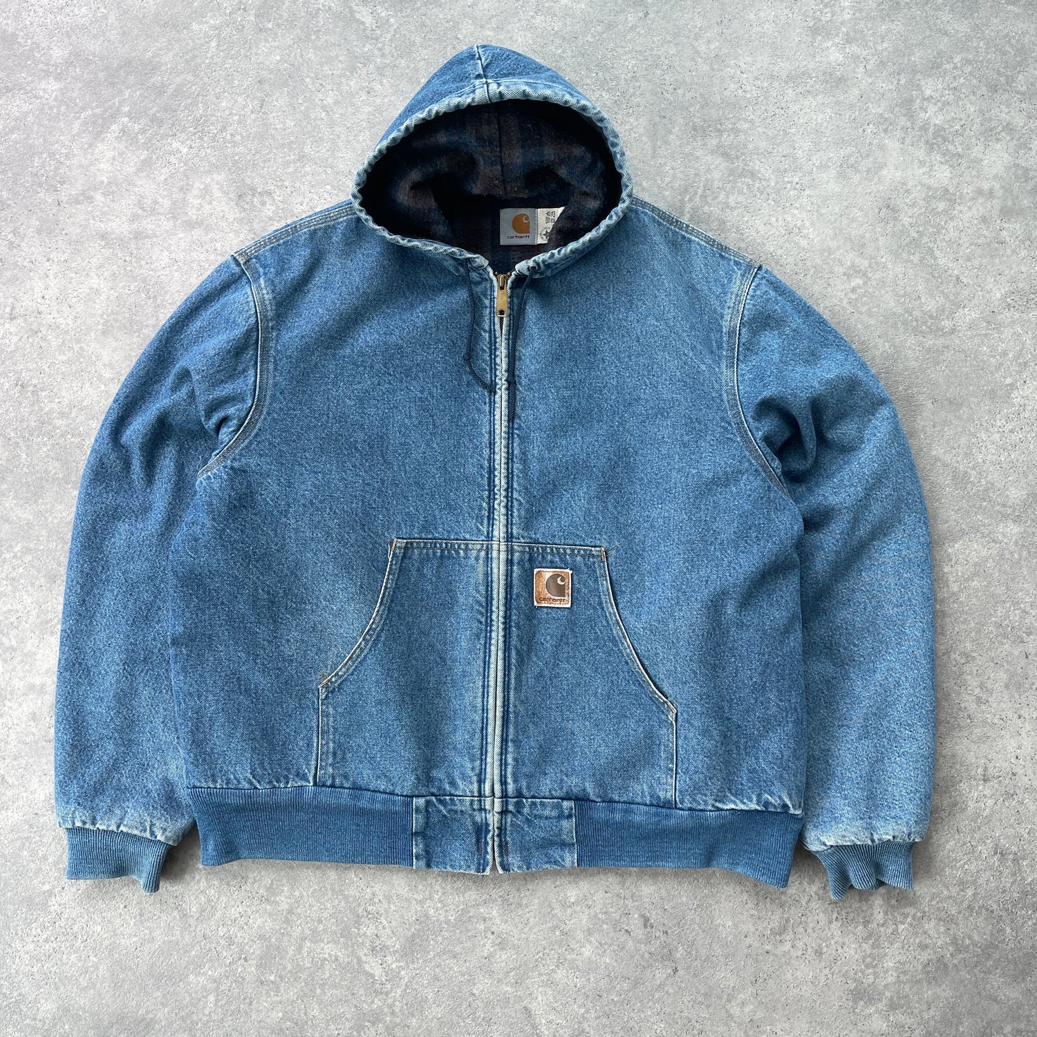 Carhartt 1998 heavyweight denim active jacket (XL)