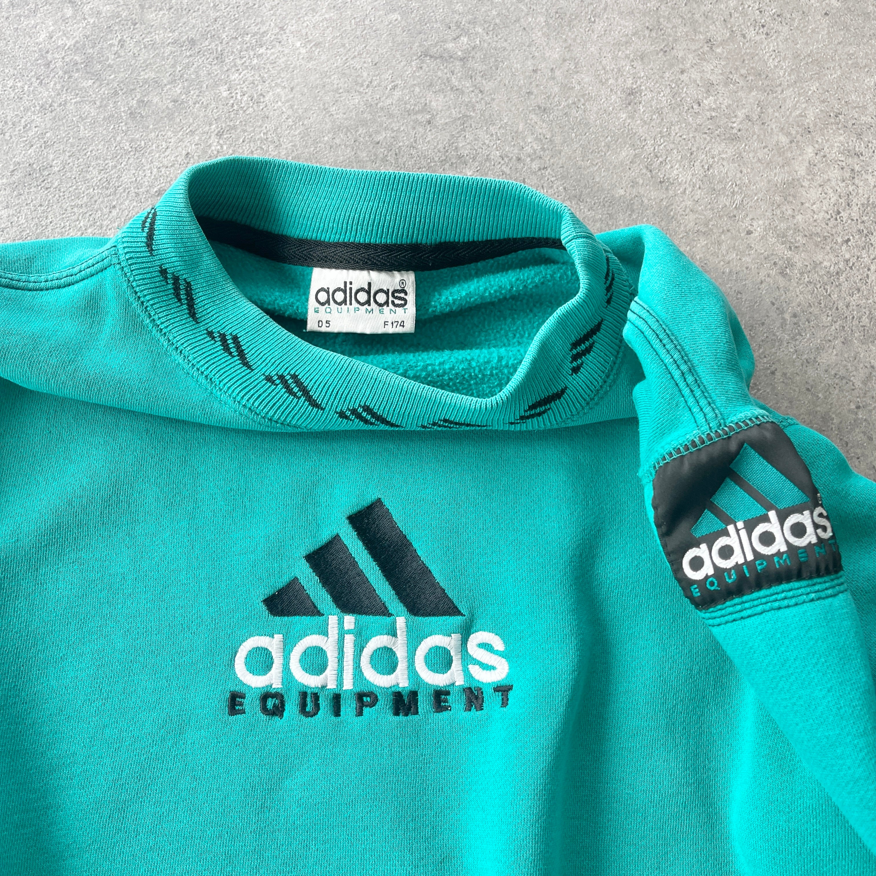 Adidas Equipment RARE 1990s heavyweight embroidered tracksuit (M)