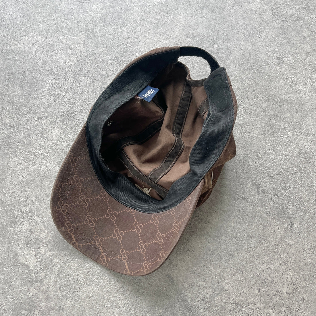 Stussy ‘Stucci’ 2000s monogram SS link cap