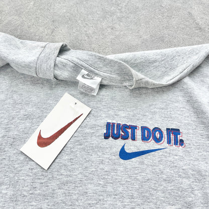 Nike 1990s deadstock ‘just do it’ heavyweight graphic t-shirt (L)