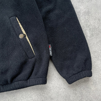 Ralph Lauren 1990s Polartec heavyweight fleece harrington jacket (L)