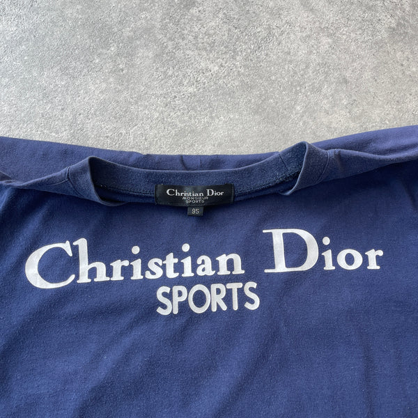 Dior Sports 1990s heavyweight spellout t-shirt (S)