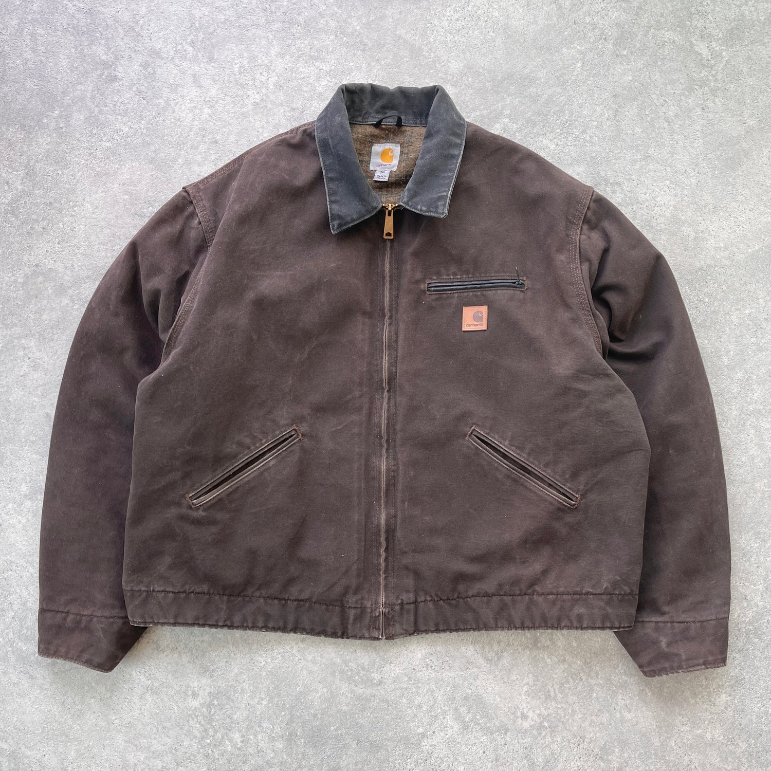 Carhartt 2013 heavyweight blanket lined Detroit jacket (XL)