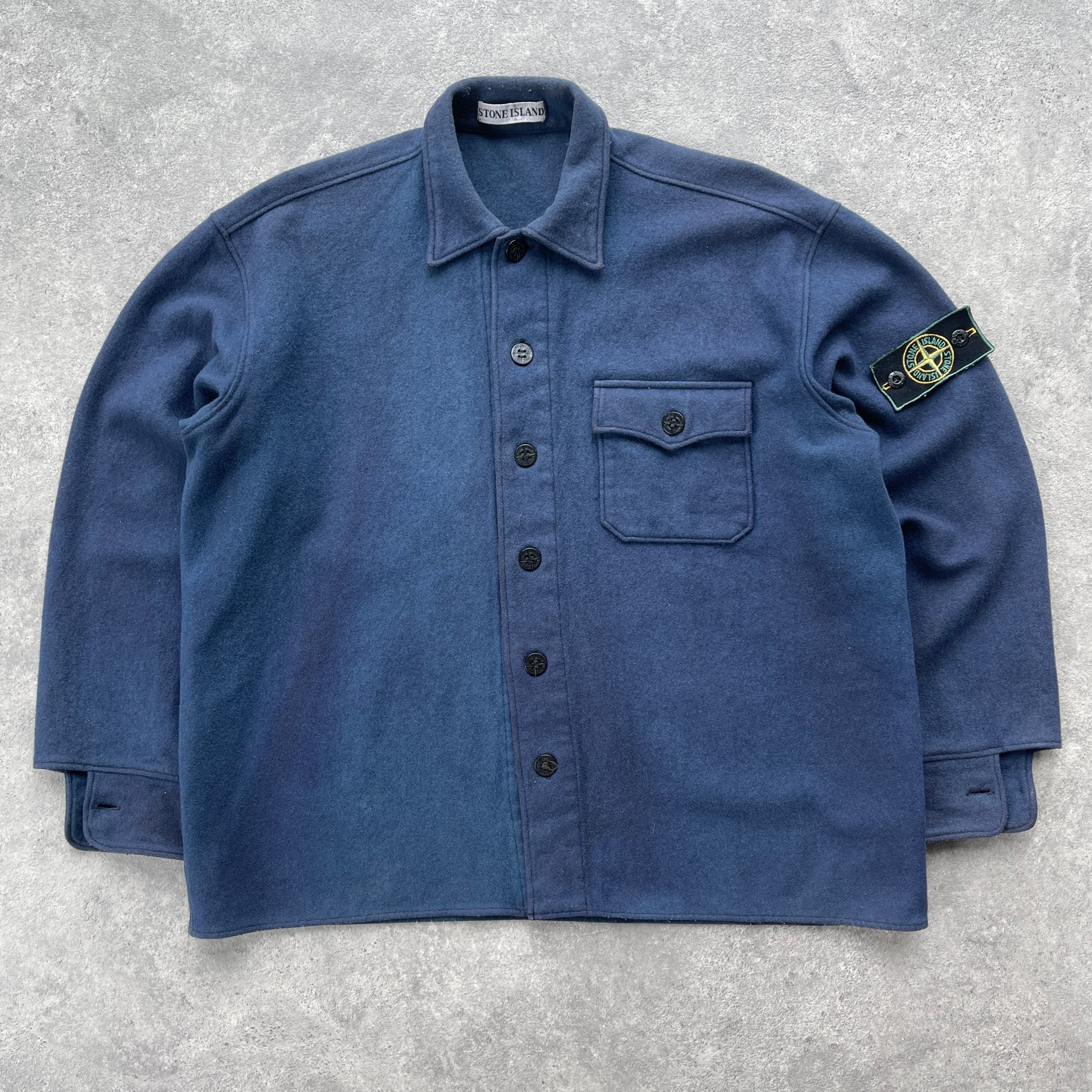 Stone Island RARE 1990’s wool overshirt (S)I