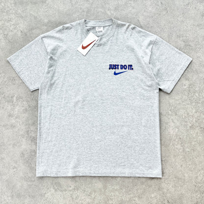 Nike 1990s deadstock ‘just do it’ heavyweight graphic t-shirt (L)