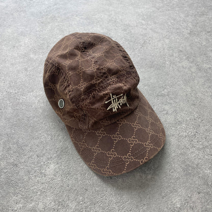 Stussy ‘Stucci’ 2000s monogram SS link cap