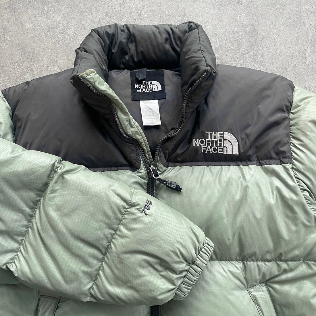 The North Face RARE Nuptse 700 down fill puffer jacket (M)