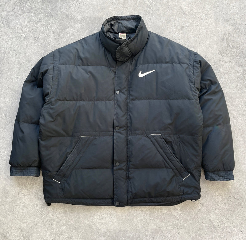 Nike 1990s heavyweight down fill puffer jacket (XL)