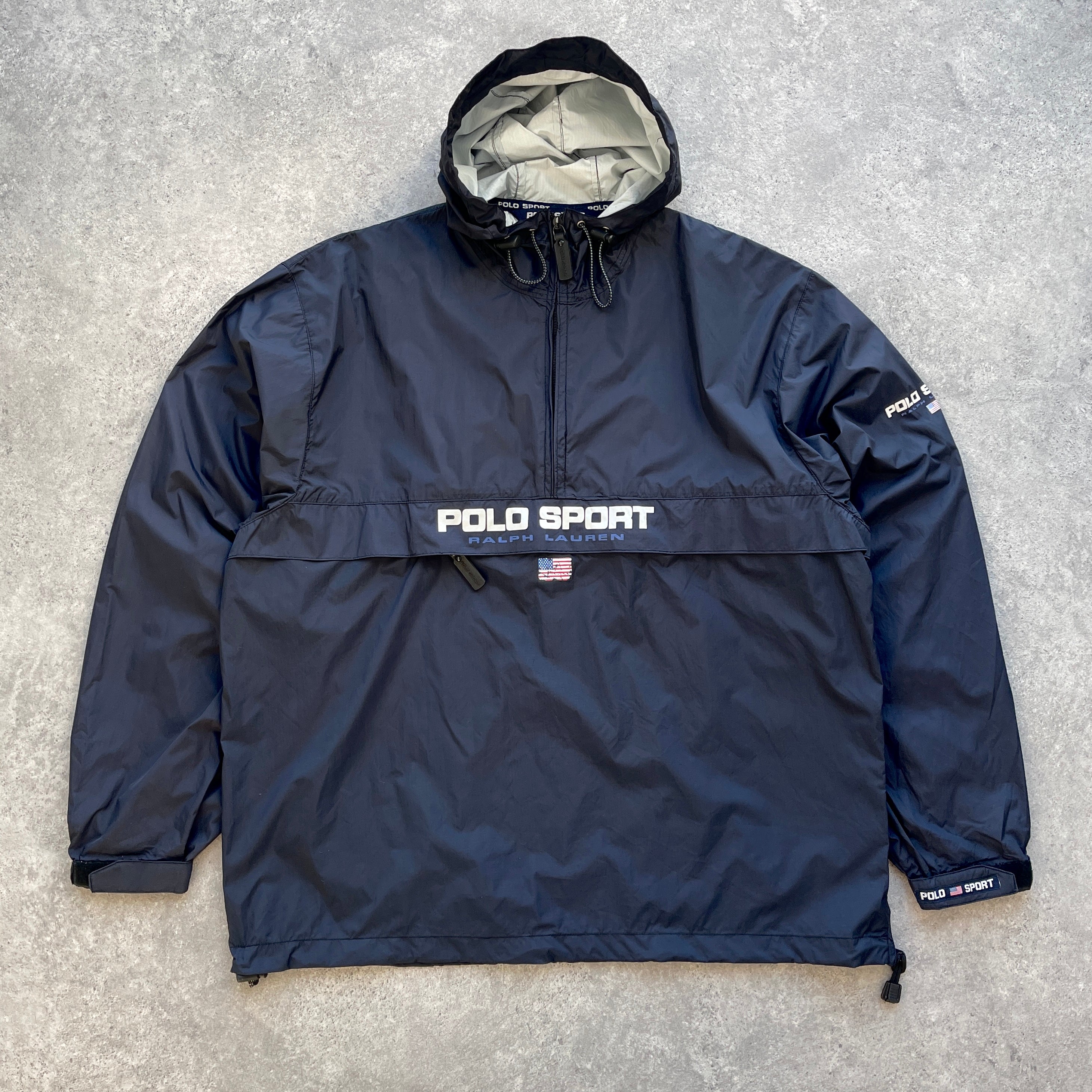 Polo Sport Ralph Lauren 1990s lightweight technical shell jacket (M)