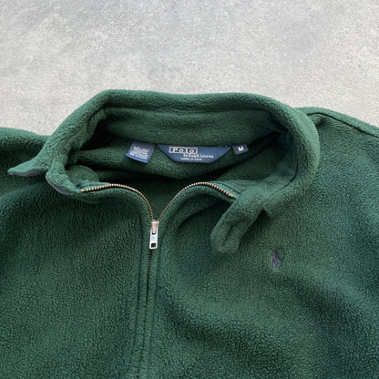 Ralph Lauren 1990s Polartec heavyweight fleece harrington jacket (M)