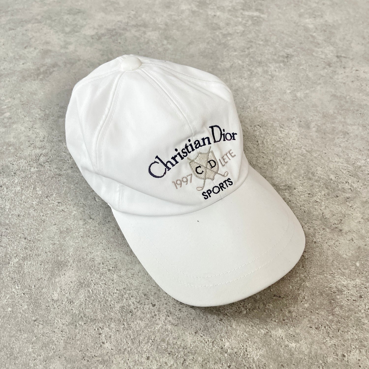 Christian Dior Sports 1997 embroidered cap (OSFA)