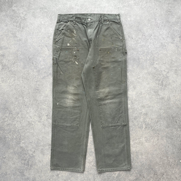 Carhartt 1990s double knee wide leg carpenter pants (36”x 32”)