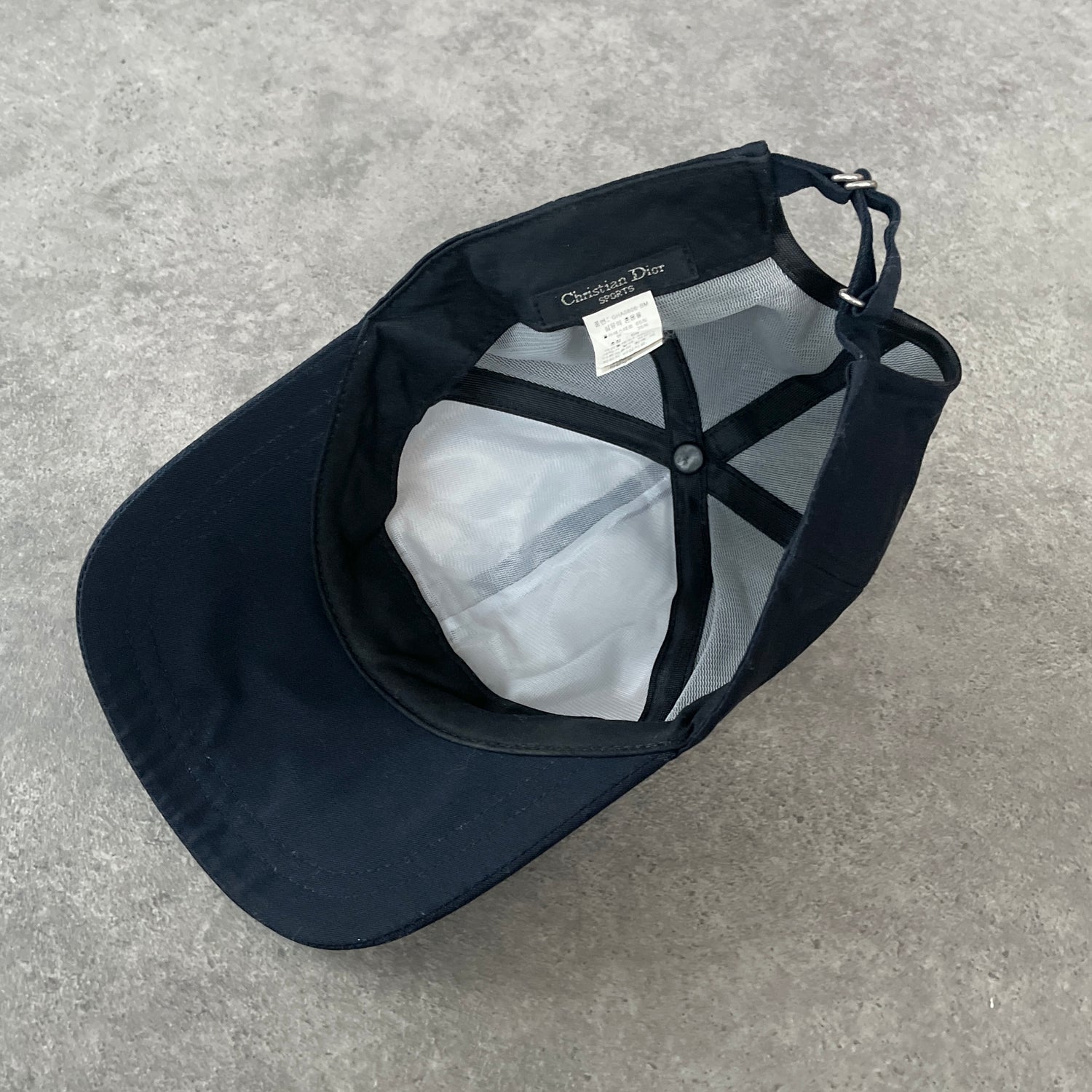 Christian Dior Sports 1997 embroidered cap