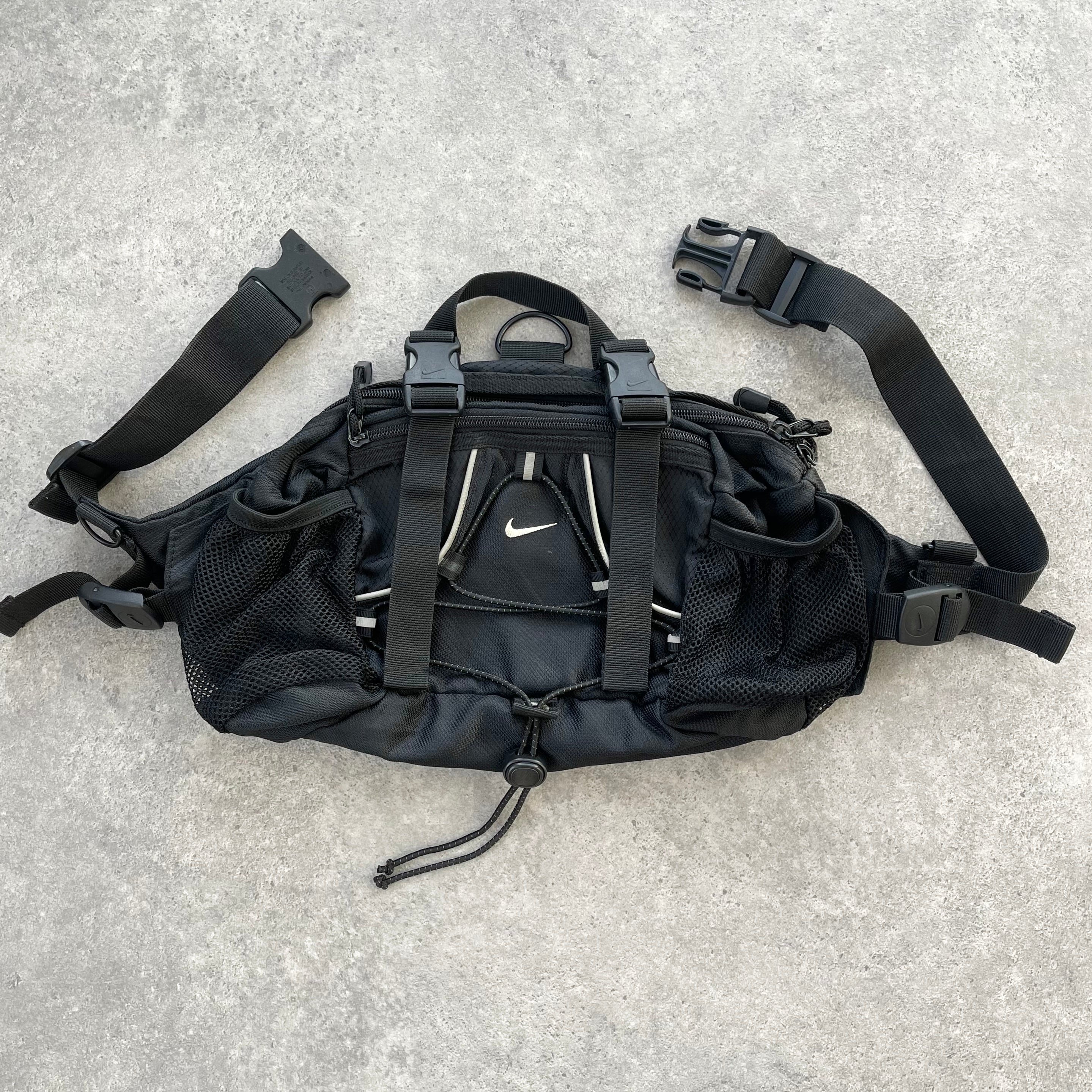 Nike RARE 1990s cross body tactical utility bag (14”x10”x5”)