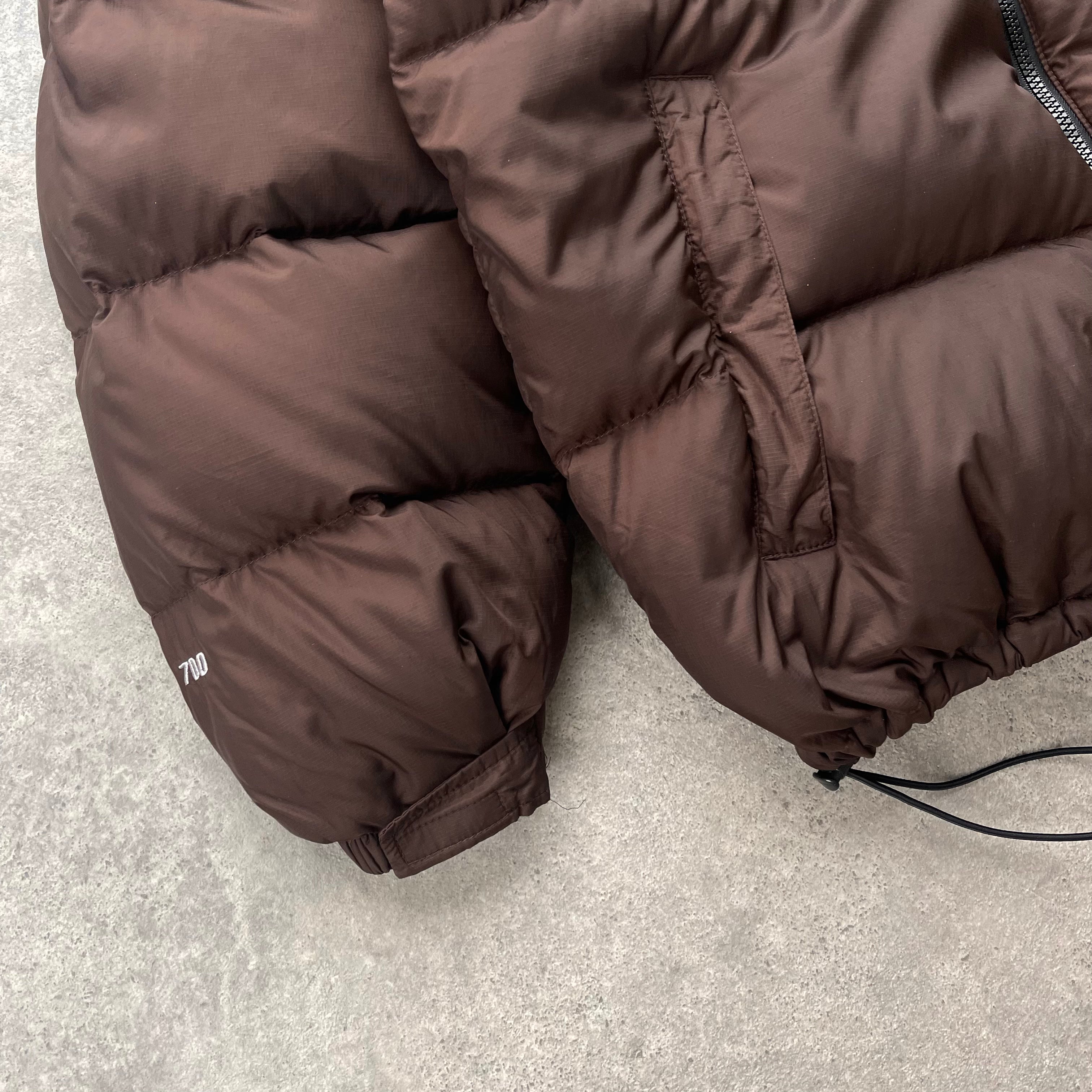 The North Face RARE Nuptse 700 down fill puffer jacket (L)