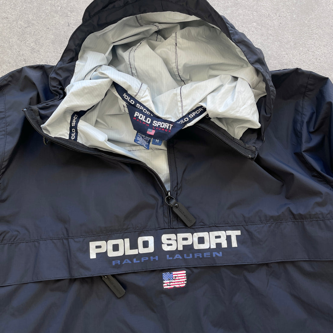 Polo Sport Ralph Lauren 1990s lightweight technical shell jacket (M)