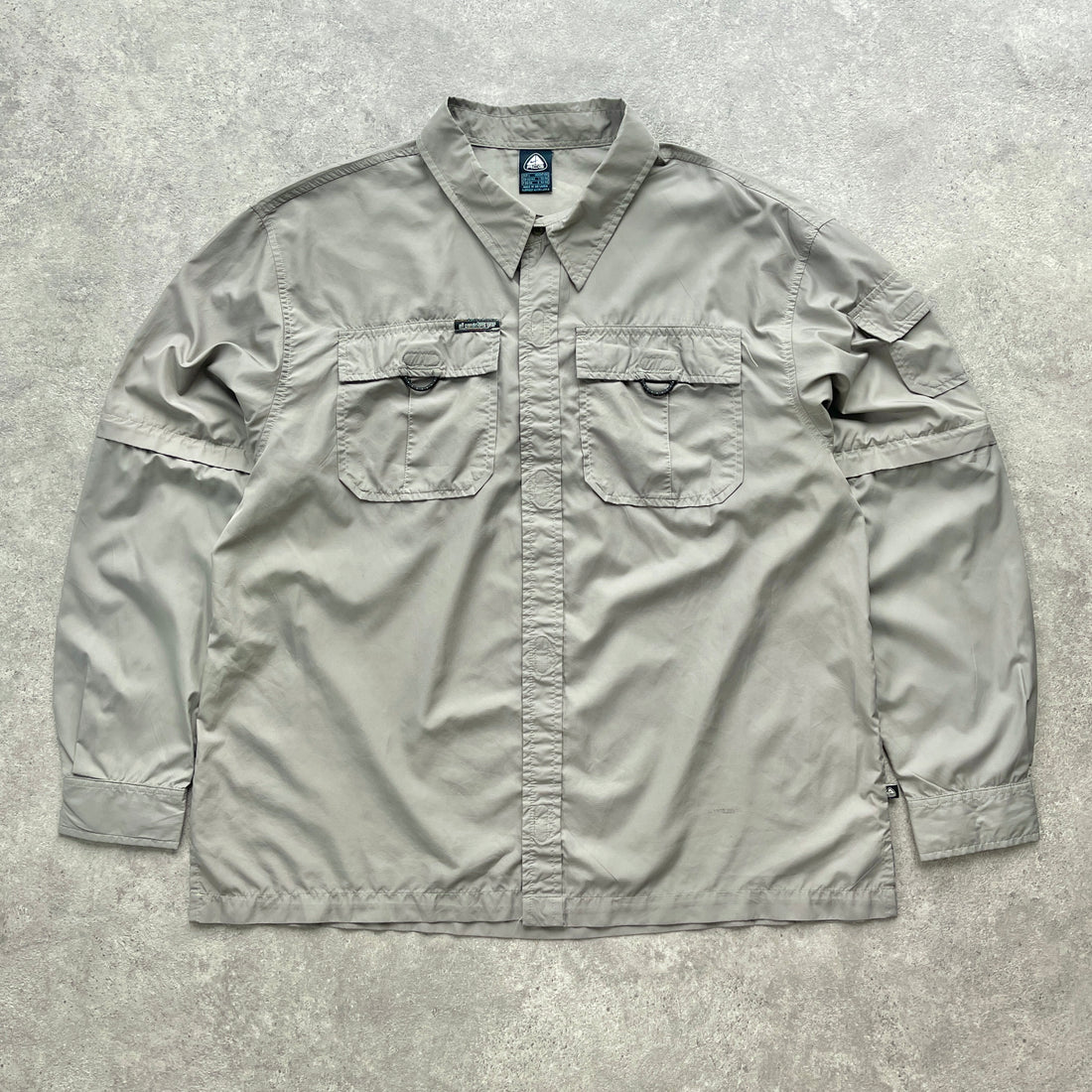 Nike ACG 2000s lightweight convertible cargo shirt (L)