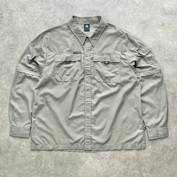 Nike ACG 2000s lightweight convertible cargo shirt (L)