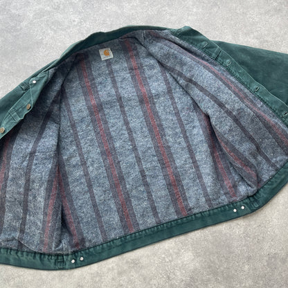 Carhartt 1990s heavyweight blanket lined Chore jacket (XL)