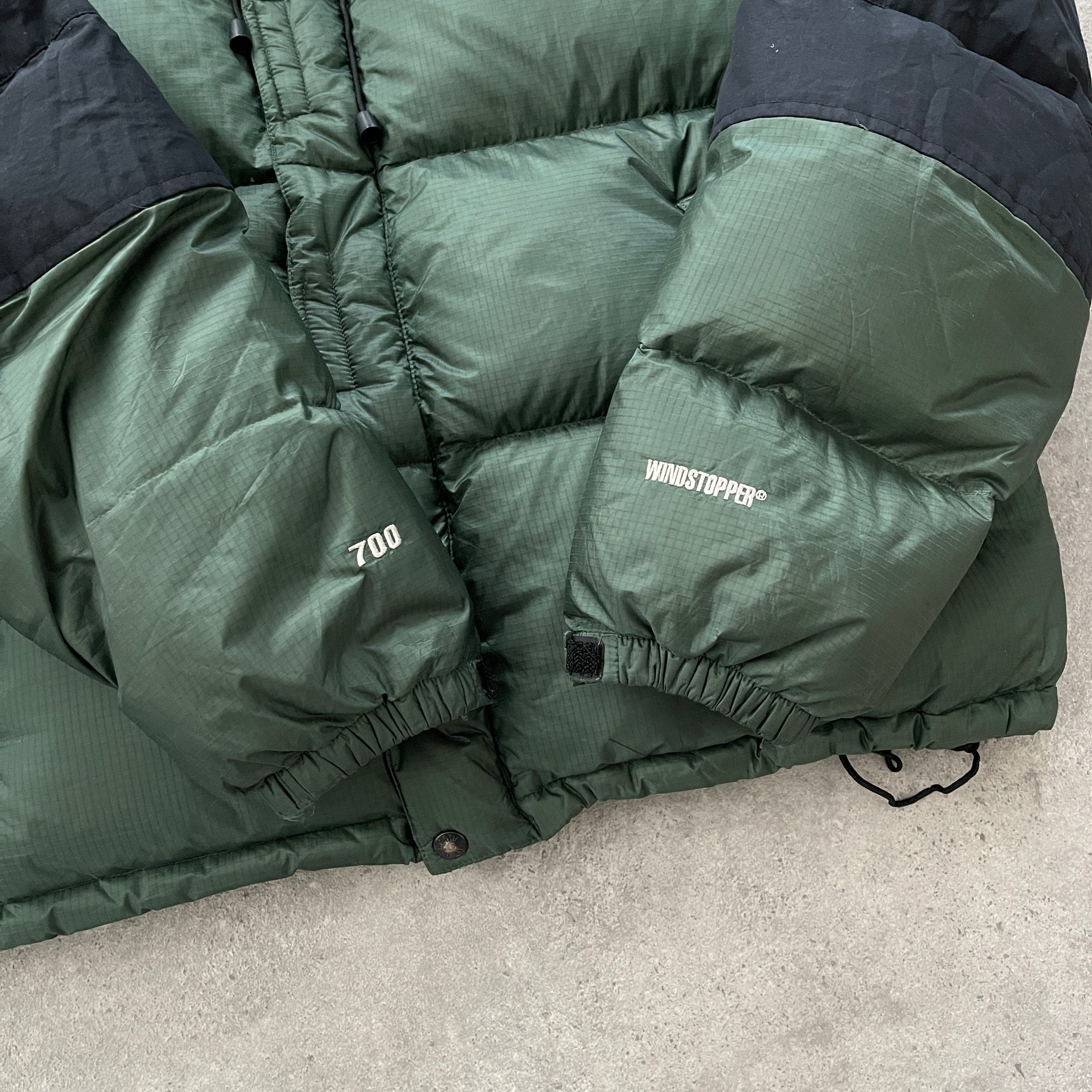 The North Face Baltoro 700 down fill windstopper puffer jacket (L)