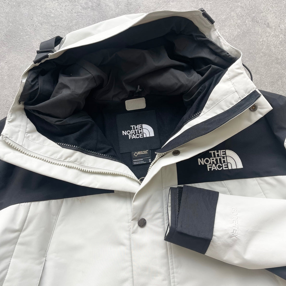 The North Face Gore-tex fleece lined mountain jacket (M)