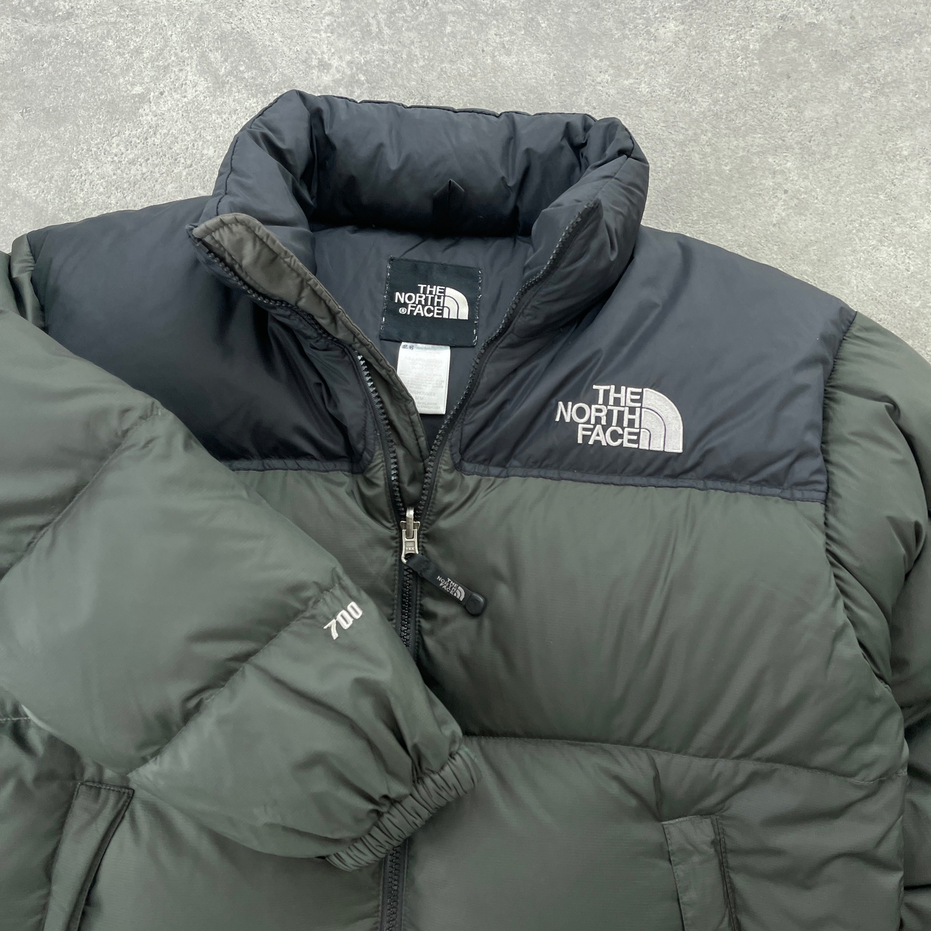 The North Face RARE Nuptse 700 down fill puffer jacket (M)