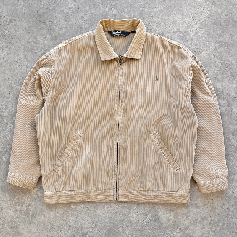 Ralph Lauren RARE 1990s corduroy heavyweight Harrington jacket (L ...