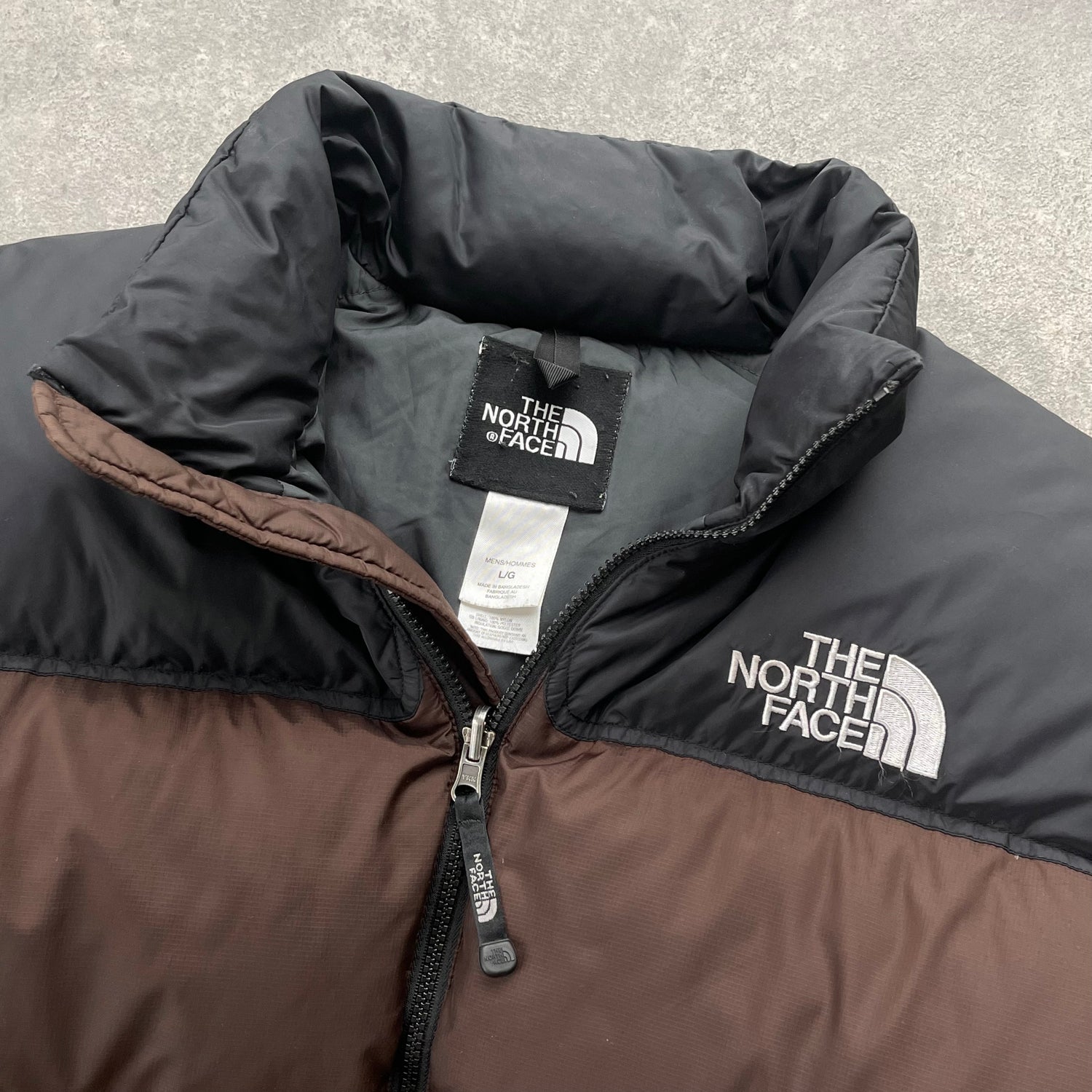 The North Face RARE Nuptse 700 down fill puffer jacket (L)