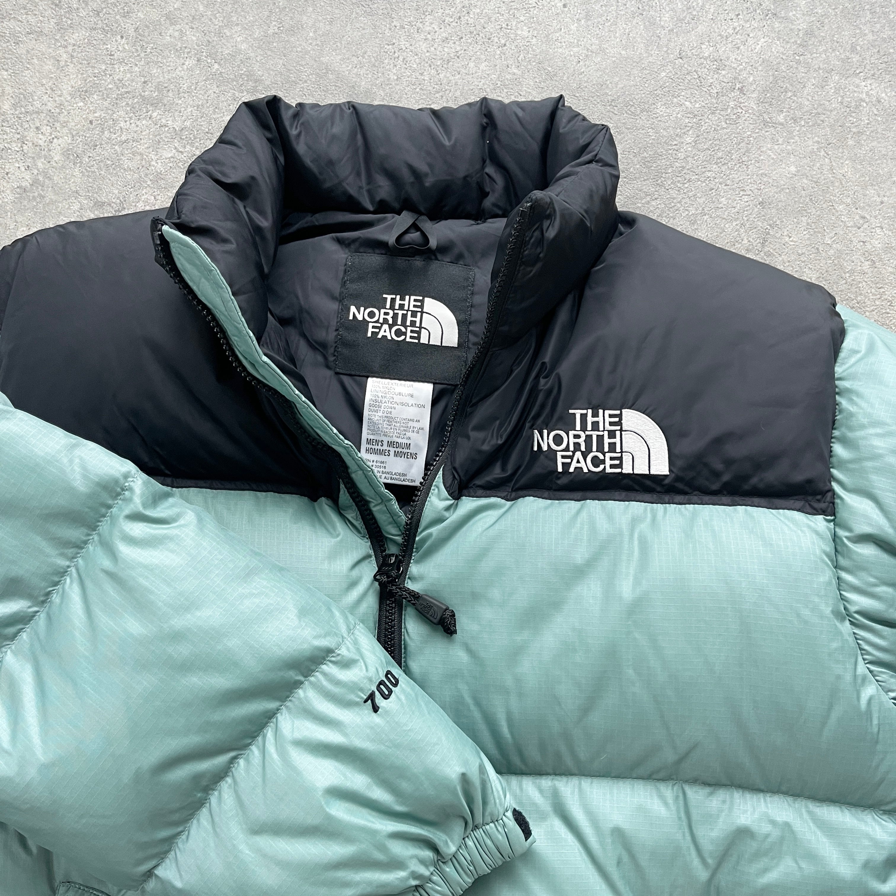 The North Face RARE Nuptse 700 down fill puffer jacket (M)