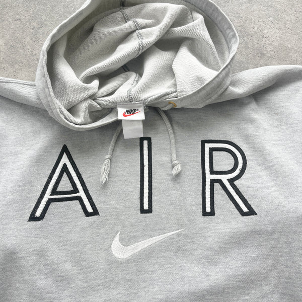 Nike Air RARE 1990s heavyweight embroidered hoodie (M)