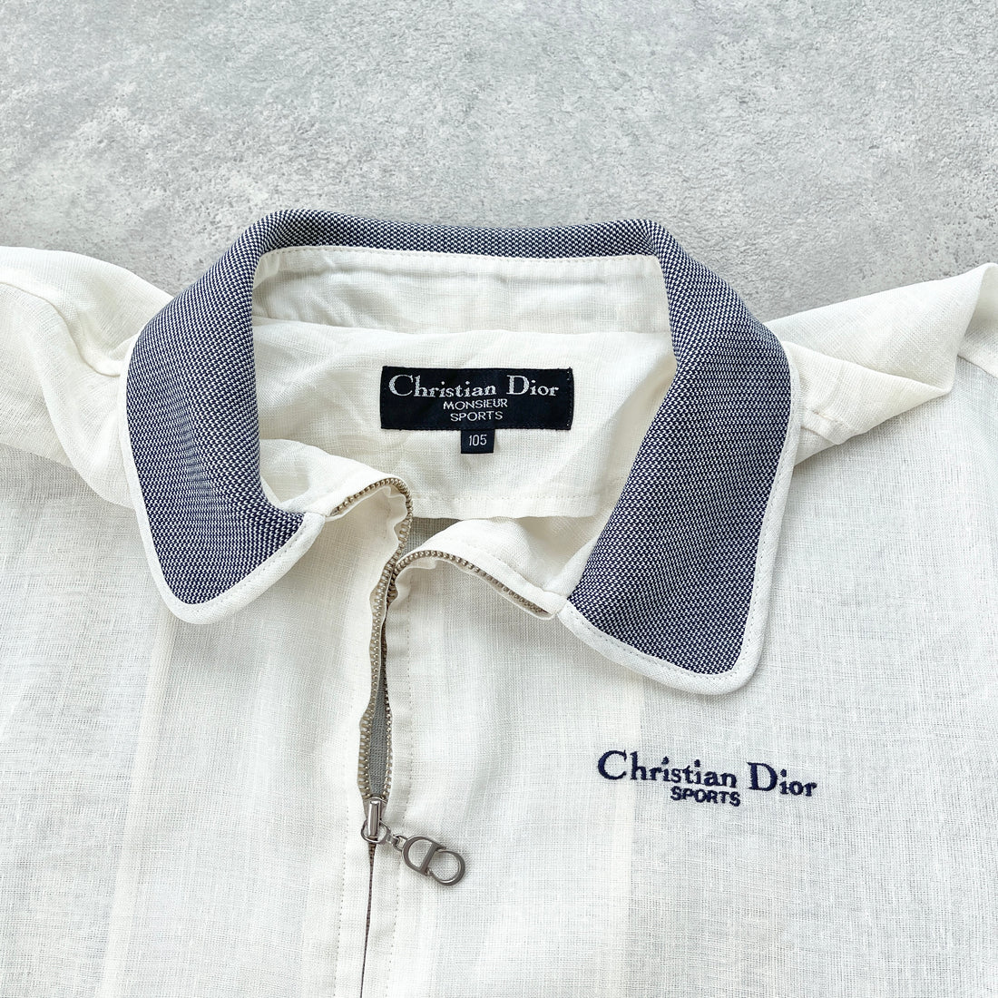 Christian Dior Sports 1990s lightweight harrington jacket (L)